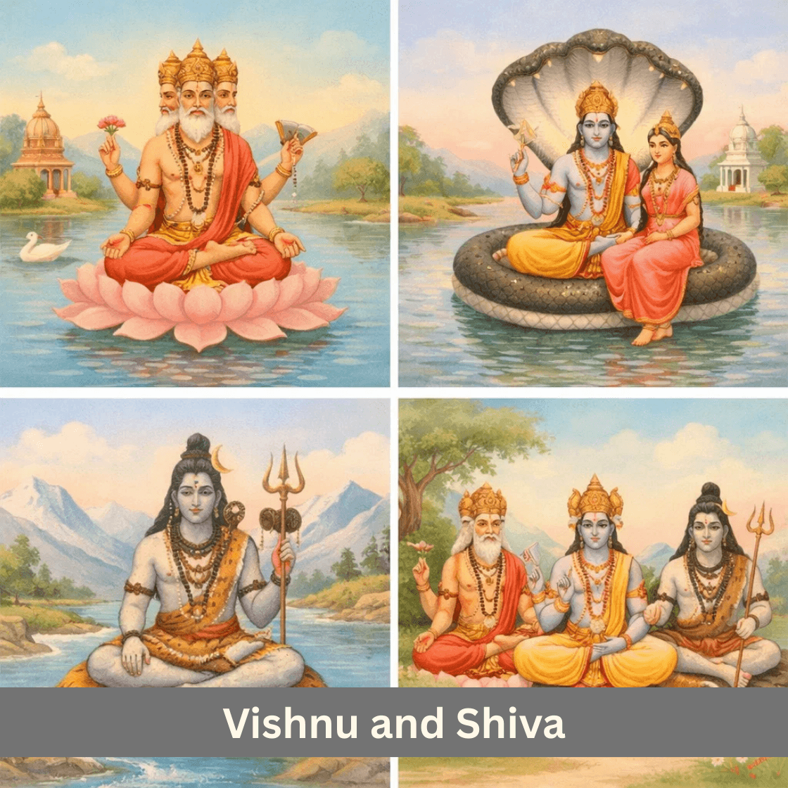 Brahma Vishnu And Shiva Bbc Bitesize