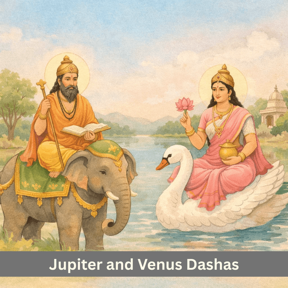 Jupiter Venus Dashas: Fortune Explained...