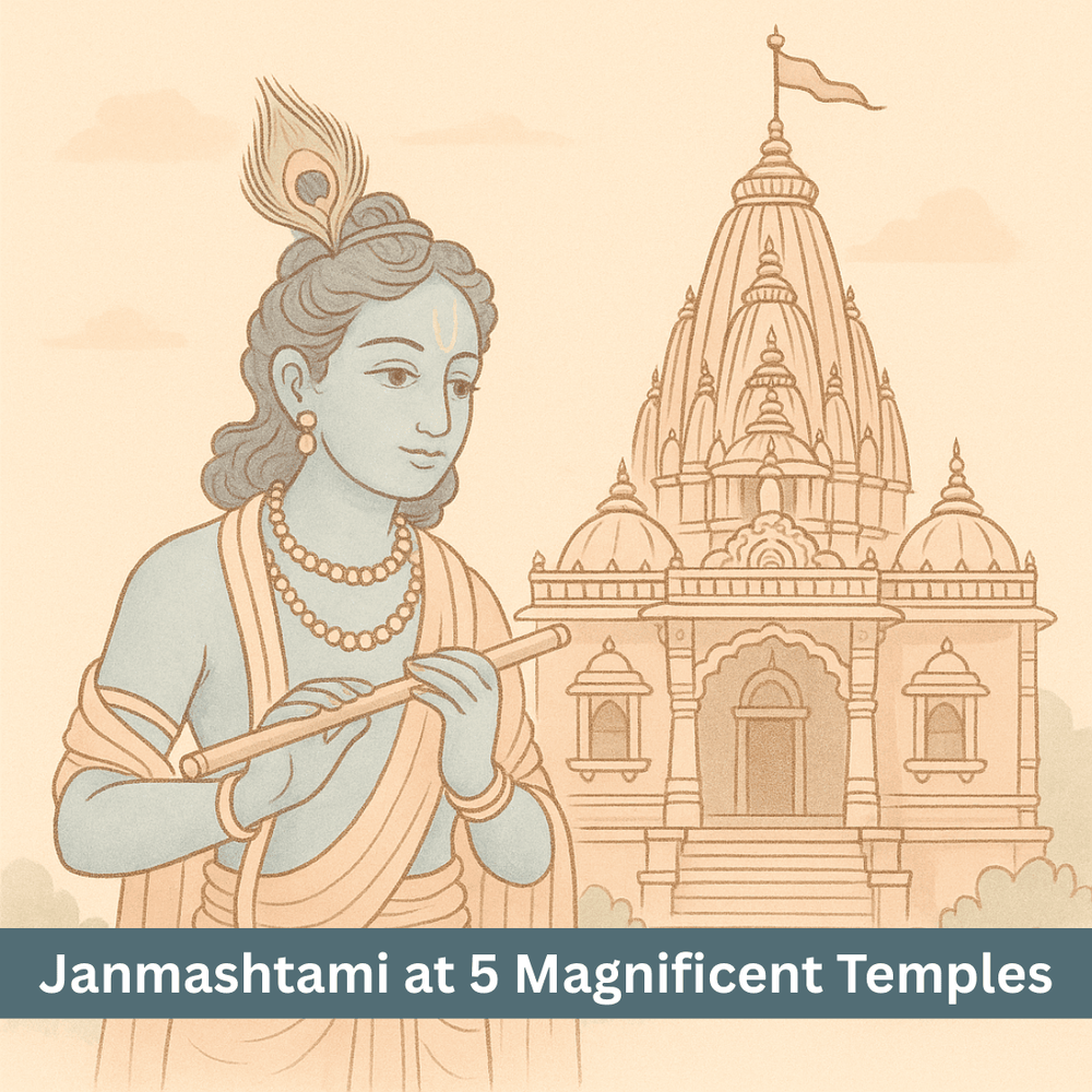Krishna Janmashtami Temple Celebrations:...