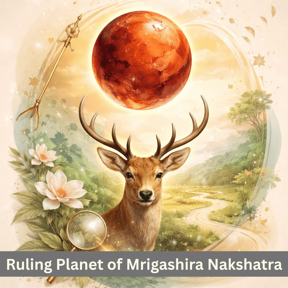 Mrigashira Nakshatra Ruling Planet Mars...