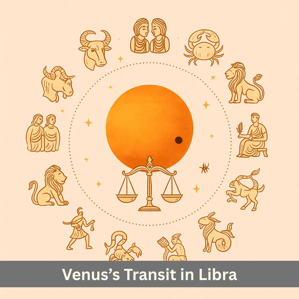 Venus Transit in Libra 2025: Astrological Effects & Remedies - ZODIAQ